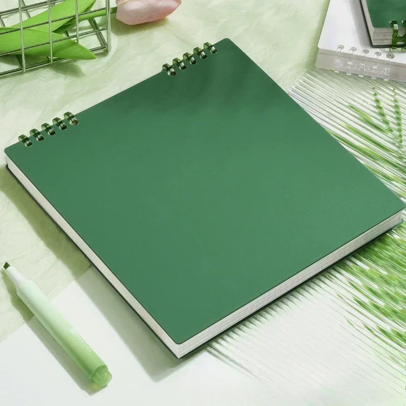Diary B5 Sketch Book Loose Leaf Checkered Book School Notebooks Notebook Notepad Writing Pads Office