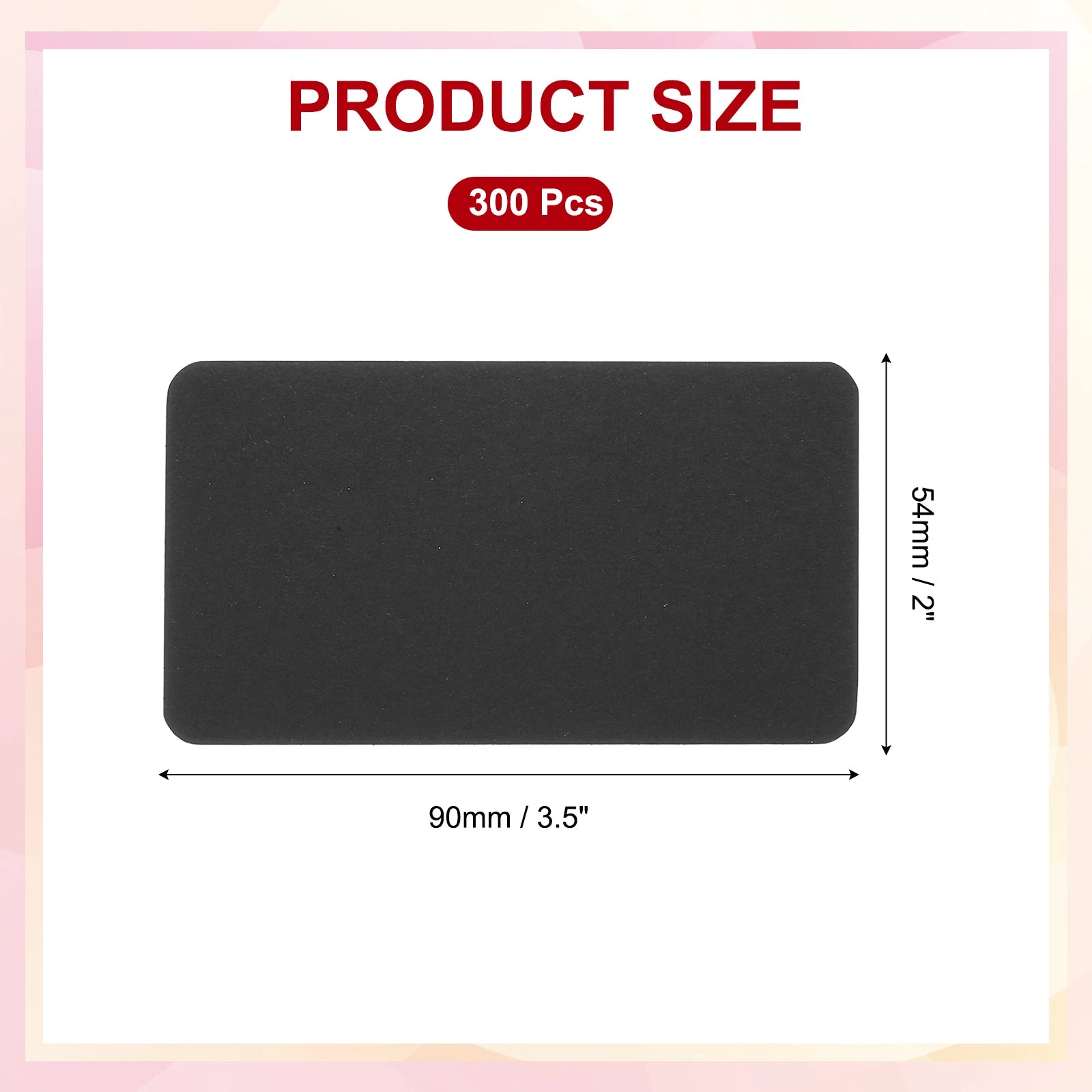 300/600Pcs 3.5"x2" Blank Business Cards Small Blank Cards Cardstock Note Card Craft Paper Card for Name Game Memory Business