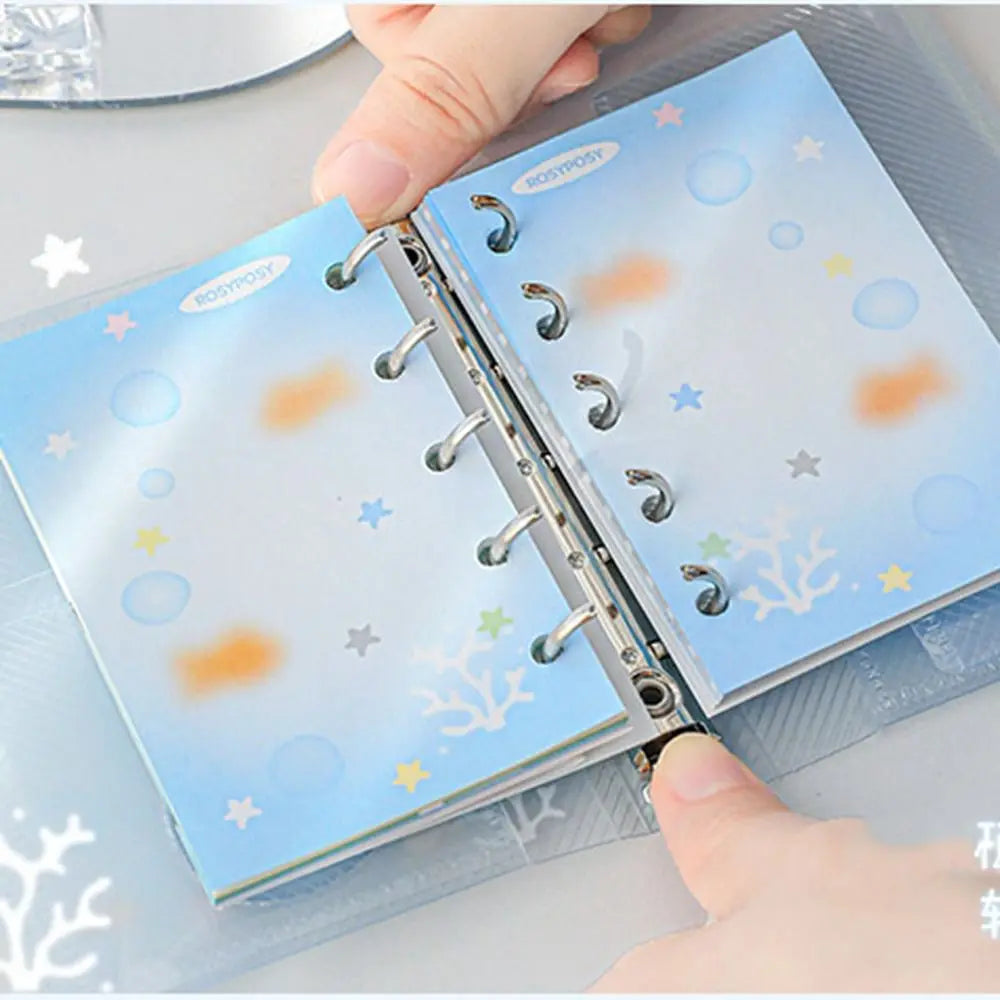 Stationery Cartoon Loose-leaf Notebook Portable Mini Hand Account Book Diary Cute Hand Ledger School