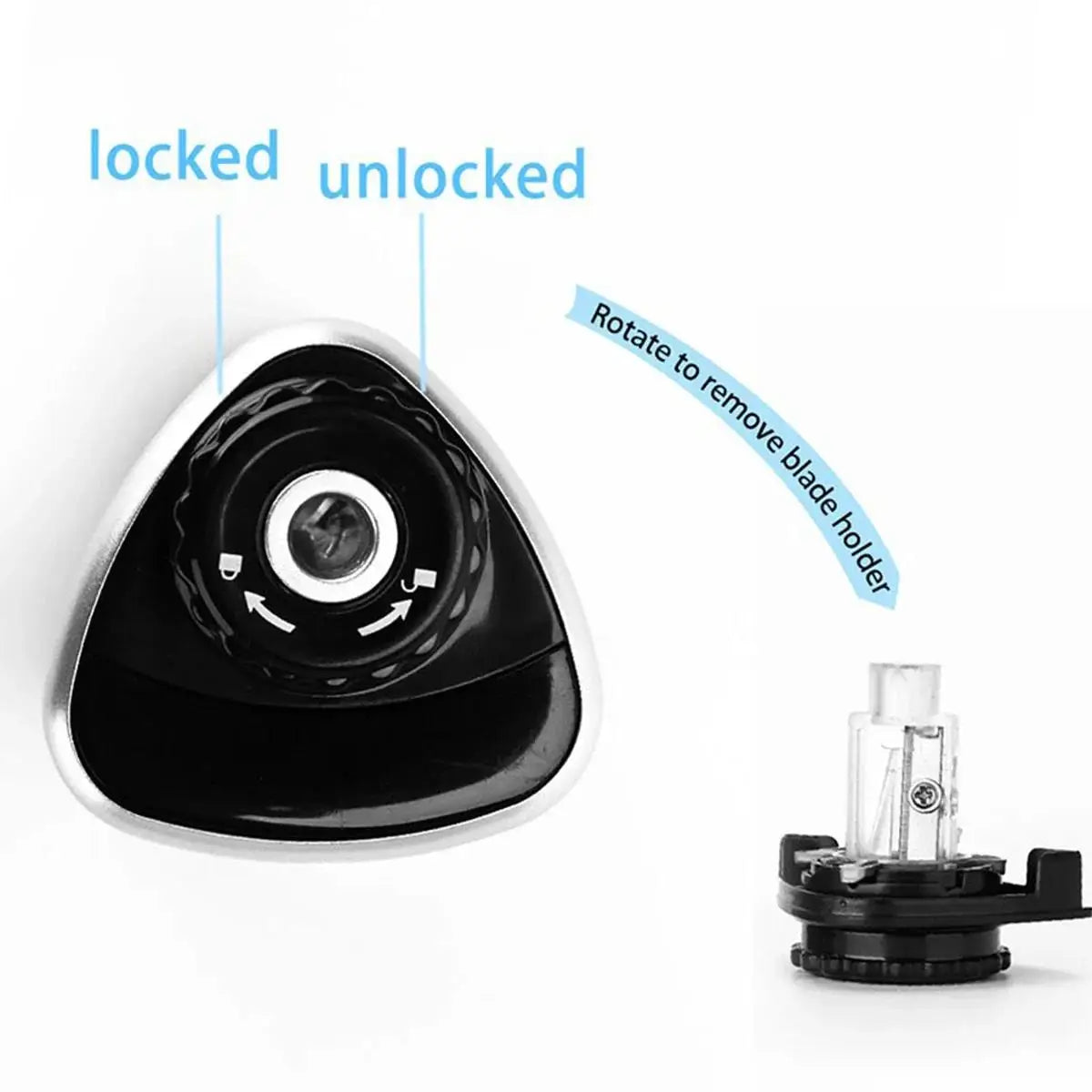 Multifunctional Automatic Electric Sharpener Switch Pencil Sharpener Spare Blades For Home Office Pencils Art Drawing Supplies