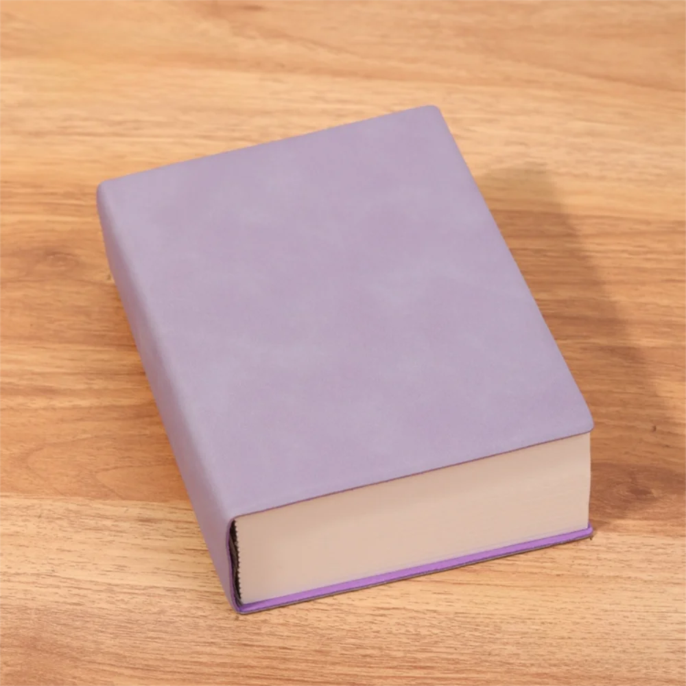 720 Page Blank Inner Notebook Synthetic Soft Minimalist Drawing Book Leather Surface Fresh Ultra Thick Notebook School Supplies