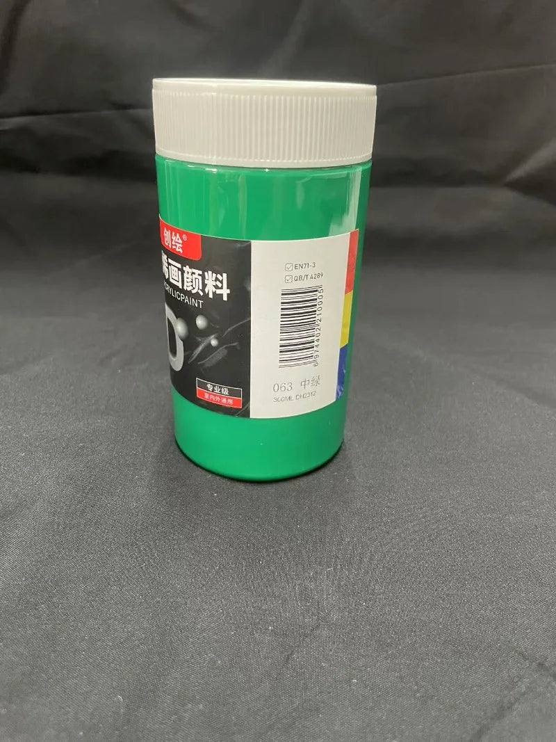 300ml Large-capacity Acrylic Paint Is Waterproof Sun-resistant and Does Not Fade EasilyThe Paste Has A Fine Texture for Graffiti