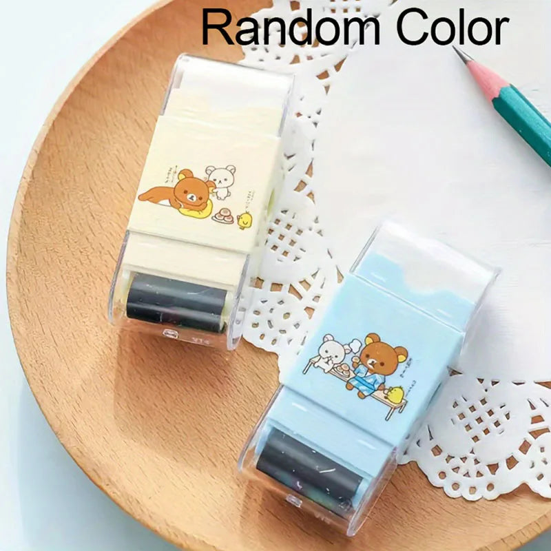 1-Pc 3-in-1 Pencil Sharpeners, Pencil Sharpener and Eraser Combo, Sharp Blades, Easy Erasing, Suitable for Schools, Business, Office Supplies, Study Rewards, Etc., Easter