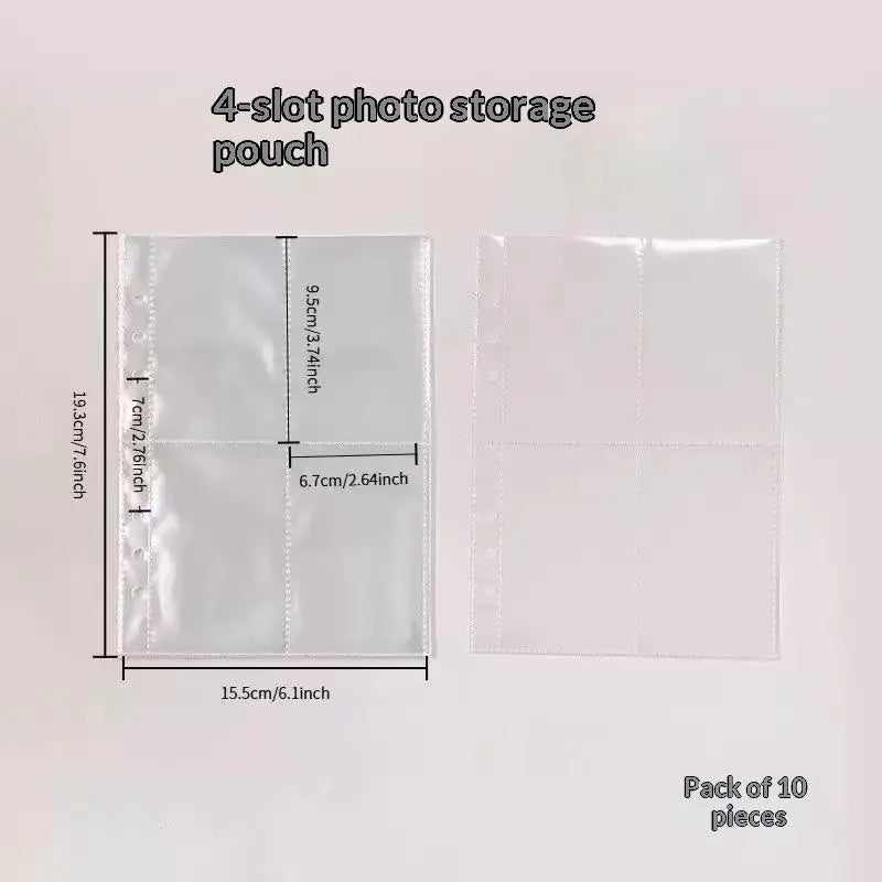 Ins Style Ring Binder Notebook, Scrub PP Cover Loose‑Leaf Journal Planner with Removable Inner Core School Organization Notepad