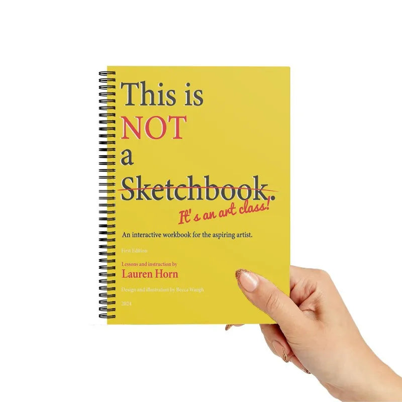 'This Is Not a Sketchbook' - Cross-Border Bestseller Interactive Drawing & Coloring Book for Adults & Kids, A4 English Edition