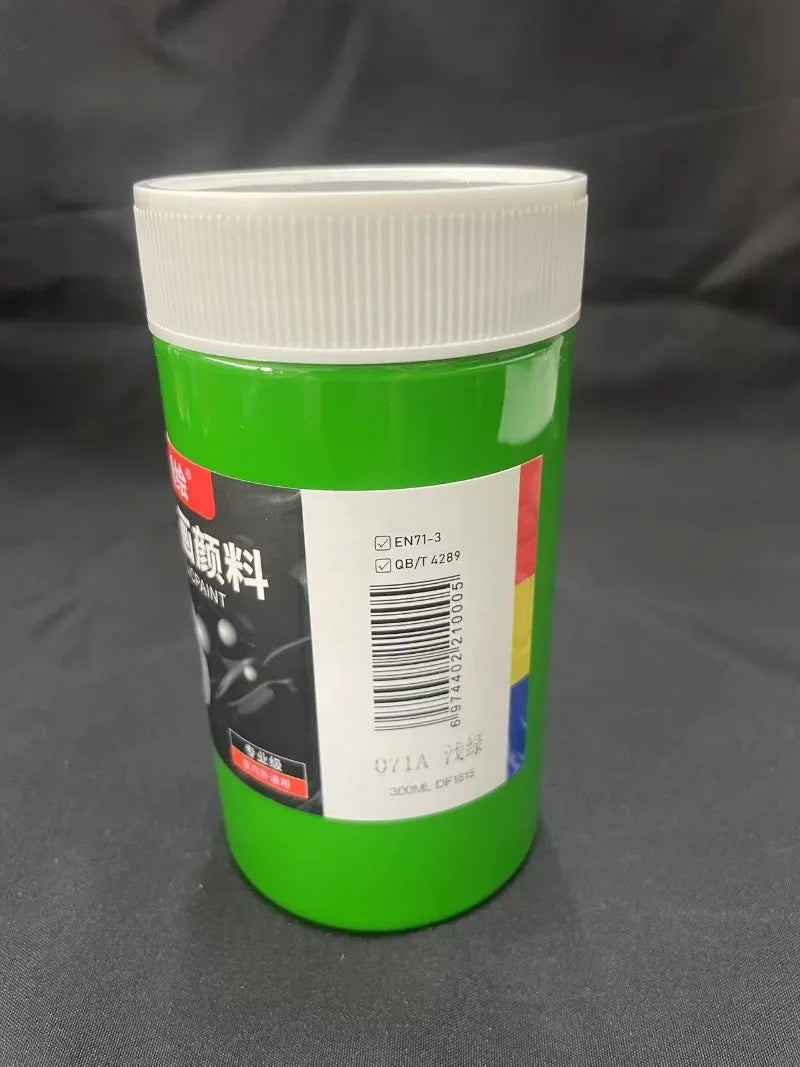 300ml Large-capacity Acrylic Paint Is Waterproof Sun-resistant and Does Not Fade EasilyThe Paste Has A Fine Texture for Graffiti