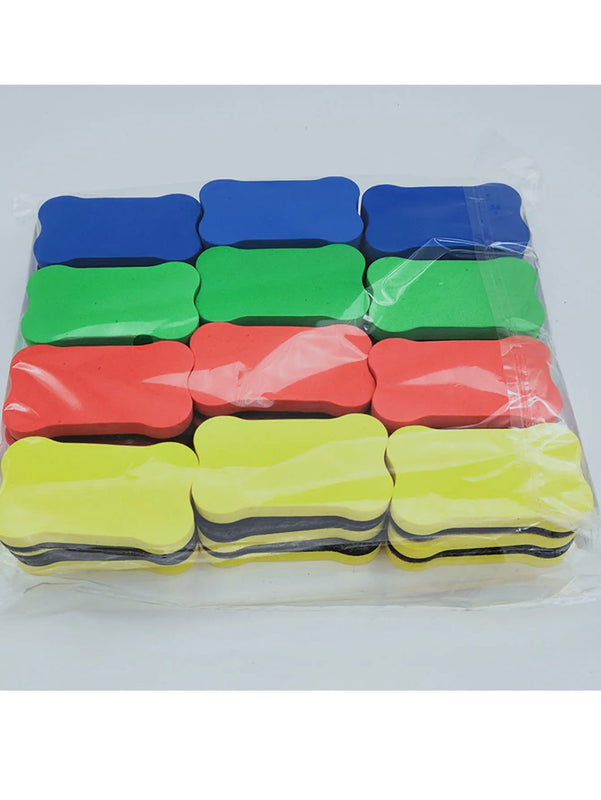 Magnetic Whiteboard Erasers EVA Magnetic Blackboard Whiteboard Chalkboard Drywipe Marker Pen Cleaner for School Office Kitchen