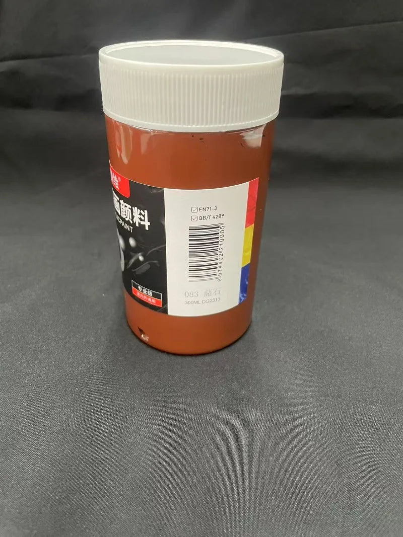 300ml Large-capacity Acrylic Paint Is Waterproof Sun-resistant and Does Not Fade EasilyThe Paste Has A Fine Texture for Graffiti
