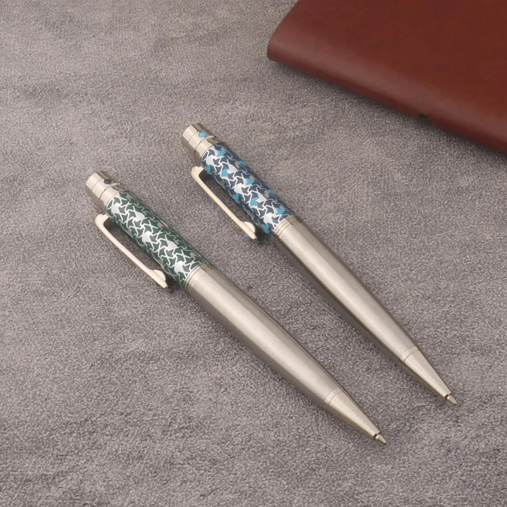 1pc High Quality Brand New ballpoint pen Elegante Signature metal pen Stationery Office School Supplies Writing Gift