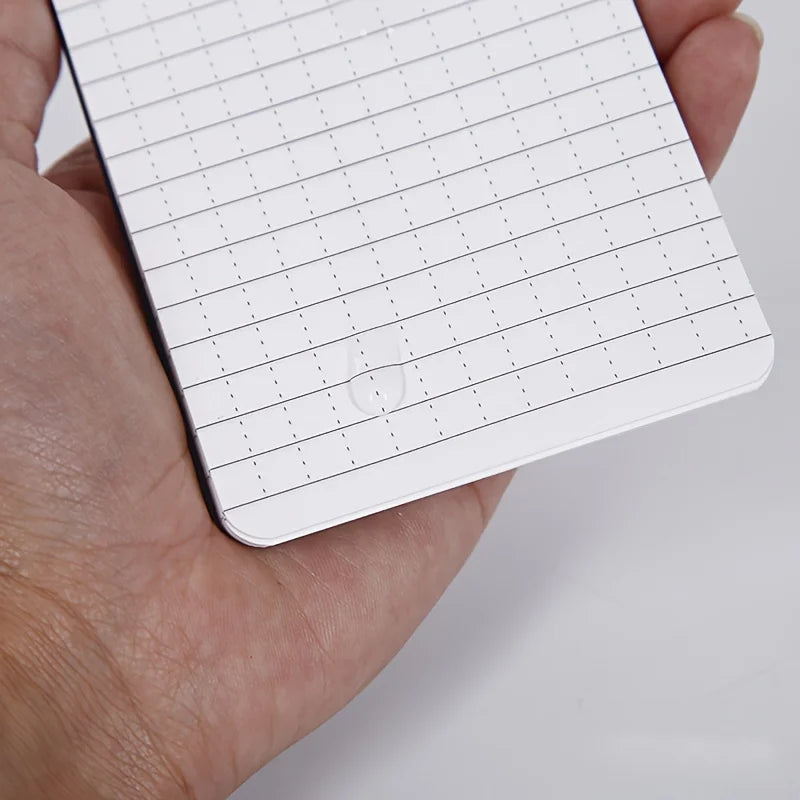2PCS New Spiral Notebooks, Multicolor Mini Pocket Notebook, Waterproof Plastic Cover, Personalized Notebook, Back to School