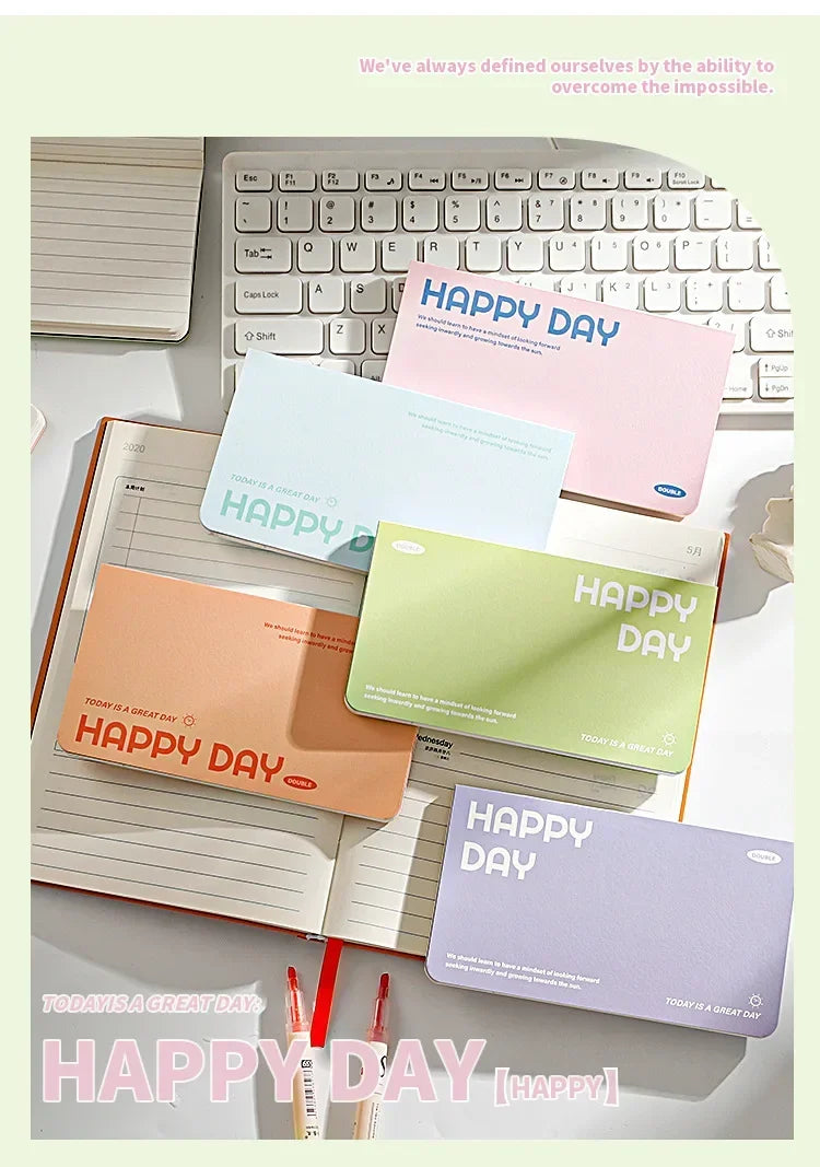 64 Sheets Notebook Is Portable, and The Horizontal Notepad Is Simple and High-value. Kawaii Notebook Notebooks Diary Binder Note