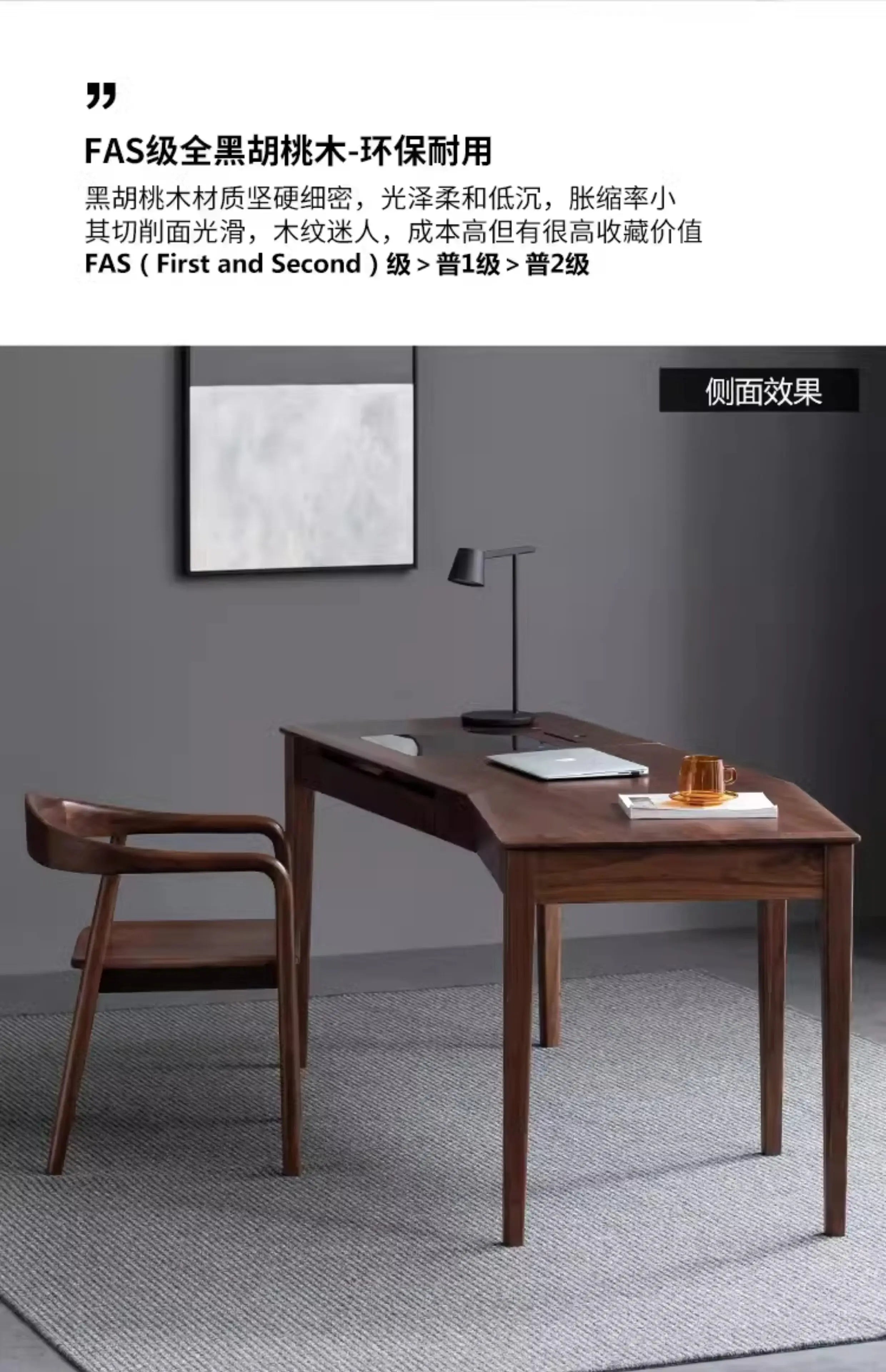 Executive Organizers Office Desk Computer Minimalist Space Saving Office Desk Study Wooden Mesas Escritorio Unique Furniture