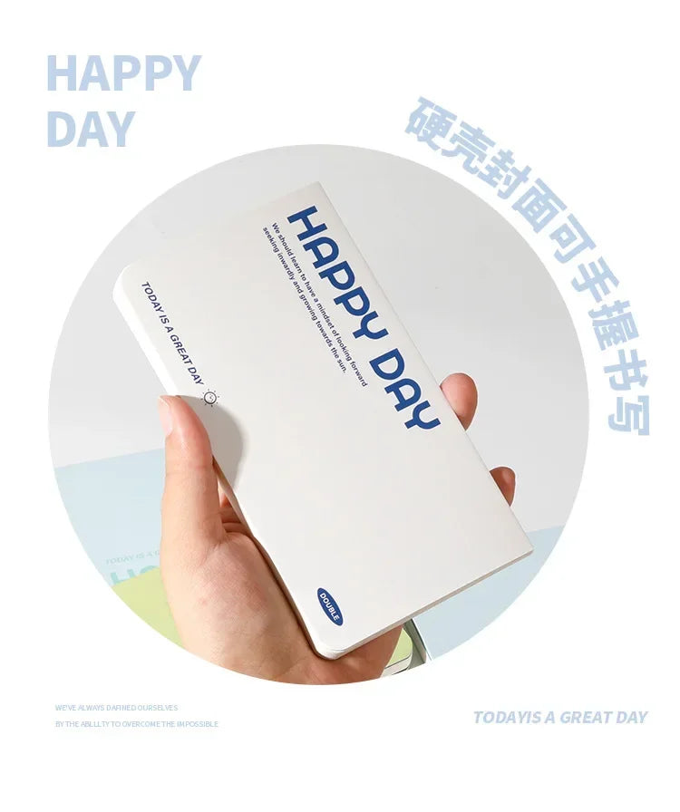 64 Sheets Notebook Is Portable, and The Horizontal Notepad Is Simple and High-value. Kawaii Notebook Notebooks Diary Binder Note
