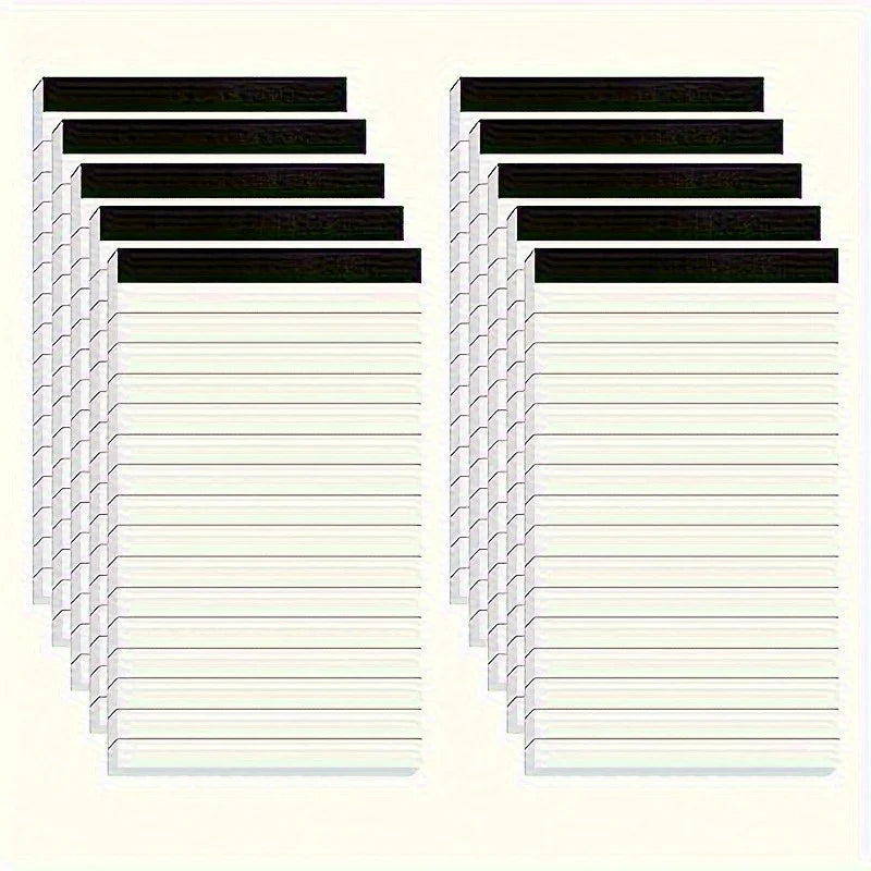 5-Pack Grid Writing Notebooks Set, 3x5 Inch, 30 Sheets Each - Perfect for Students, Office, Back to School Supplies for Learning
