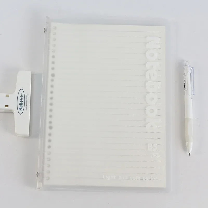 30 Sheets Loose Leaf Binder Notebook A5 B5 Refillable Page Diary Planner Office School Supplies Stationery Student Writing