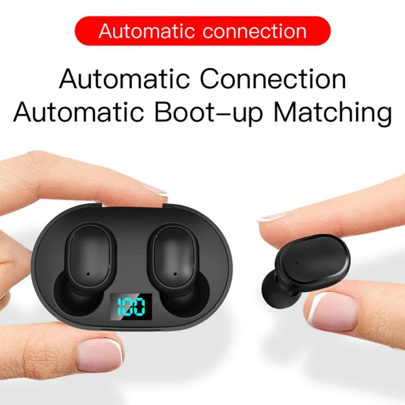 Wireless Bluetooth Headphone Over Ear HIFI Music Stereo Headset Noise Reduction Sport Earphone With Mic For iPhone Huawei Realme