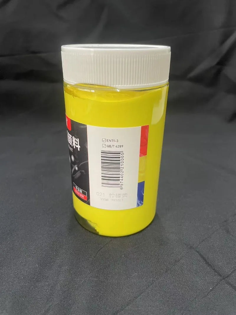 300ml Large-capacity Acrylic Paint Is Waterproof Sun-resistant and Does Not Fade EasilyThe Paste Has A Fine Texture for Graffiti