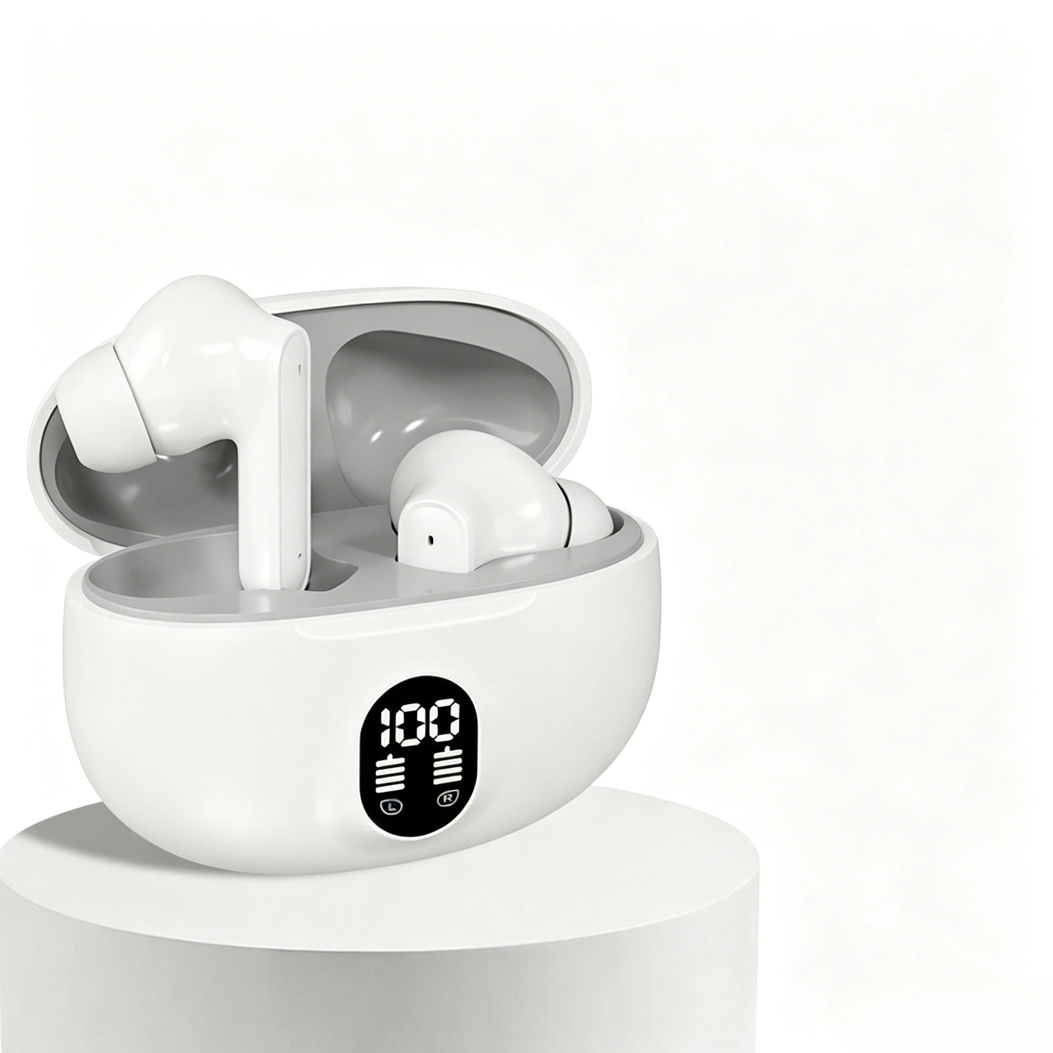 Wireless Bluetooth Headphones Built-in HD Mic Noise Isolation Large Battery for Extended Playtime Ideal for Calls Daily Music