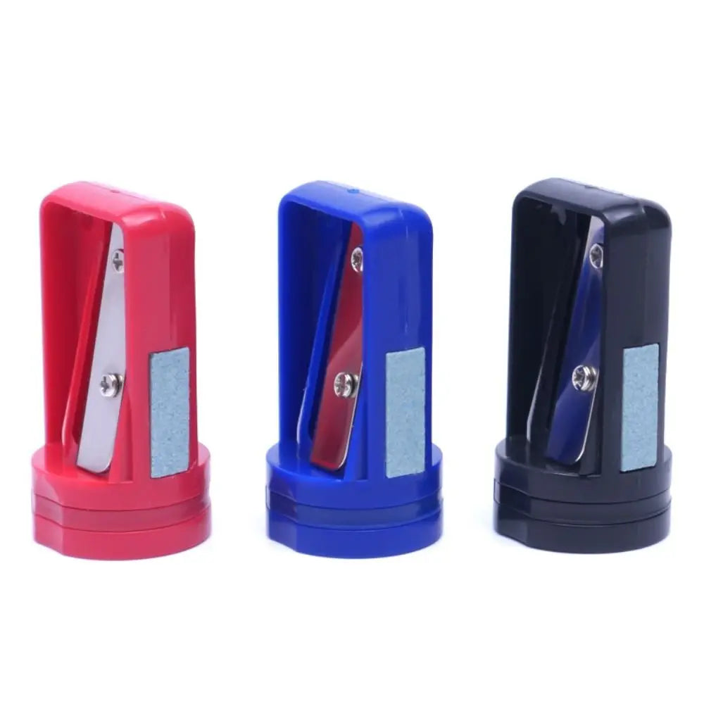 Mini Hand Tools Manual Woodwork Pencil Cutter Portable Useful Carpenter Pencil Sharpener Practical Blue Narrow Sharpening