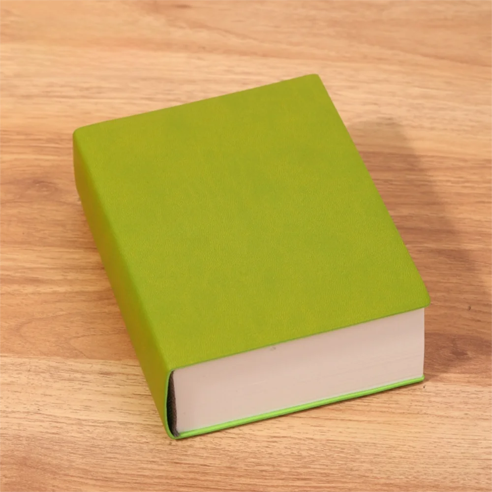 720 Page Blank Inner Notebook Synthetic Soft Minimalist Drawing Book Leather Surface Fresh Ultra Thick Notebook School Supplies