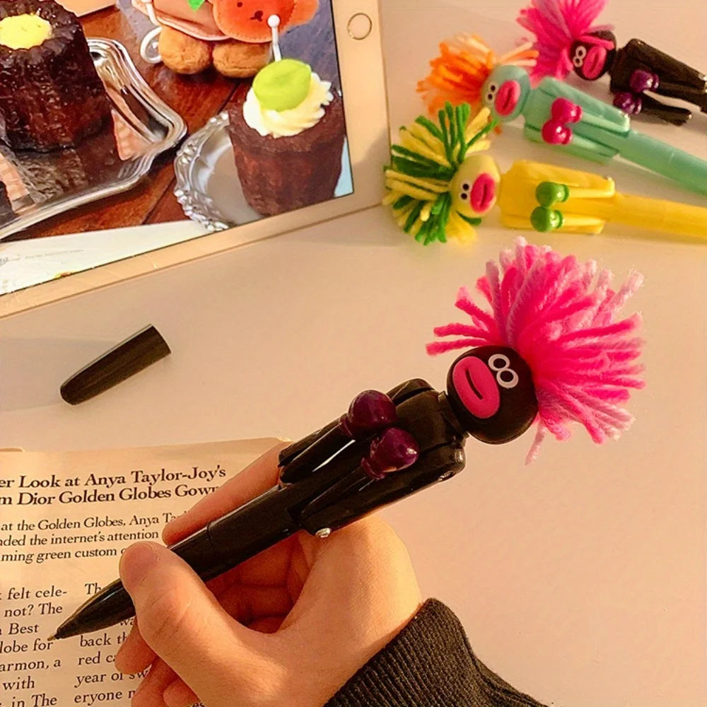 Boxing Pen 3Pcs Funny Stress Toy Ballpoint Click Pen,Cool Desk Gadget Office Game Gift for Kids Adults Anxiety Relief Fidget Toy