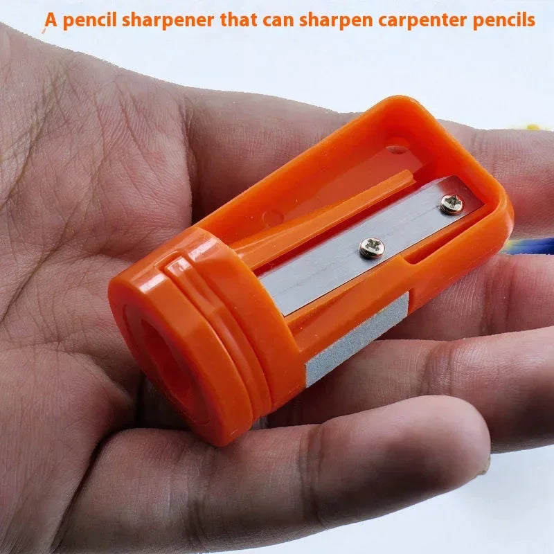 1/5 Pcs Woodwork Carpenter Pencil Sharpener Cutter Shaver Narrow Sharpening Tool For Woodworking Hand Tools Pencil Sharpener