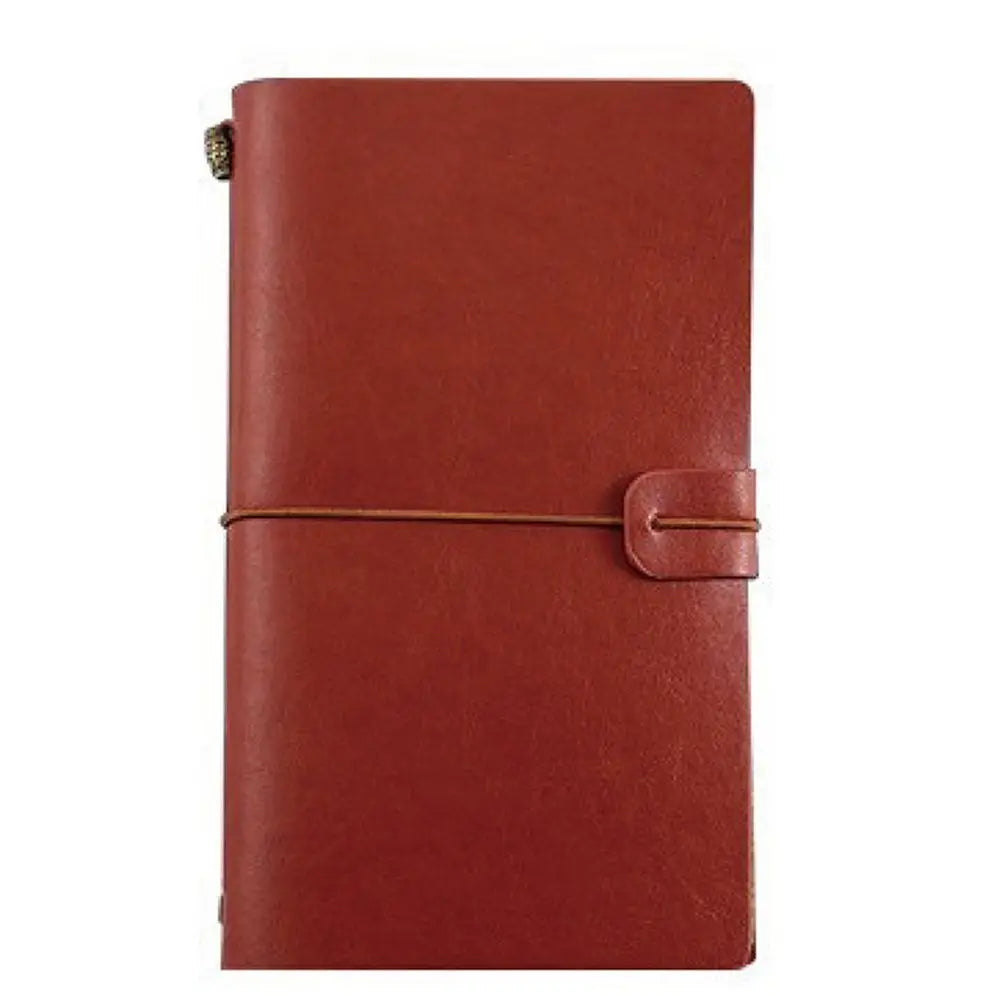 Portable Stationery Writing Notepad Diary Book School Supplies Notebook Leather Travel Book Daily Organizer Journal Booklet