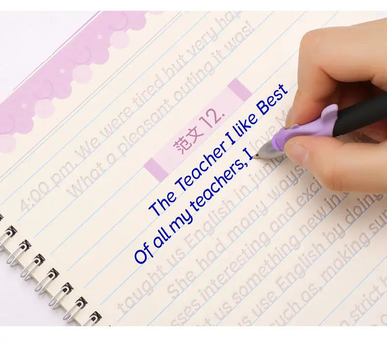 Students Practice Copybooks Learn English Composition Writing Handwriting Practice Book Hengshui Calligraphy Book 3D Reusable