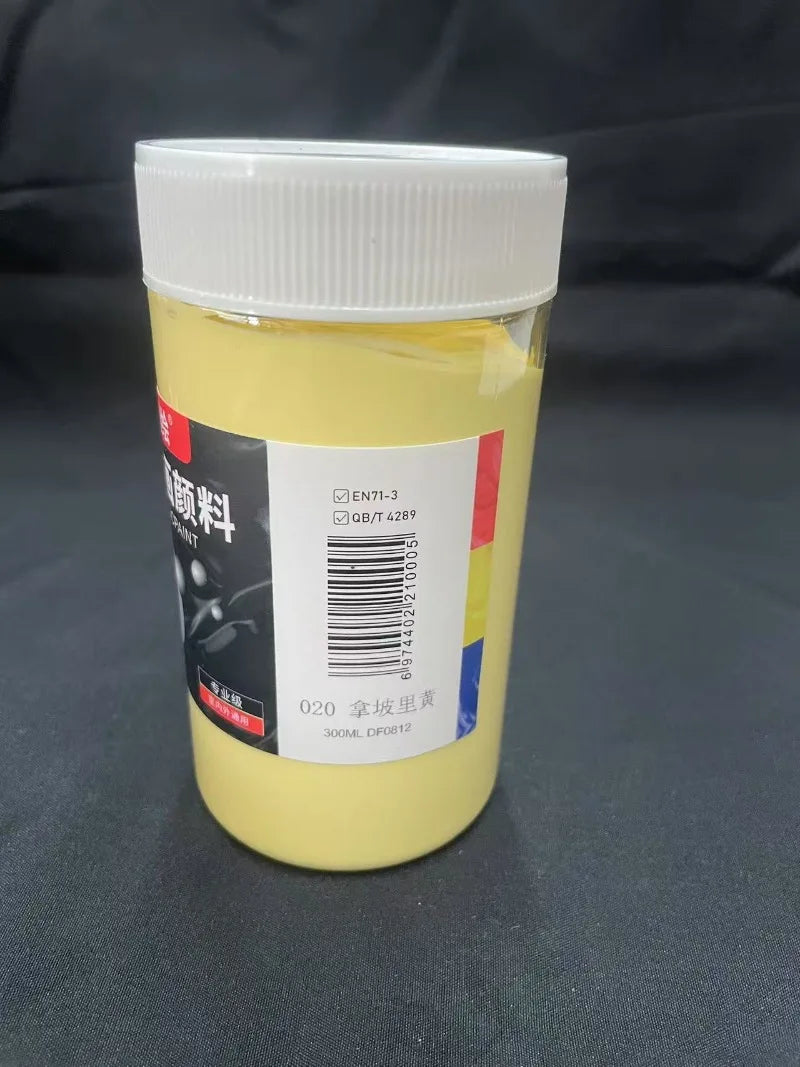 300ml Large-capacity Acrylic Paint Is Waterproof Sun-resistant and Does Not Fade EasilyThe Paste Has A Fine Texture for Graffiti