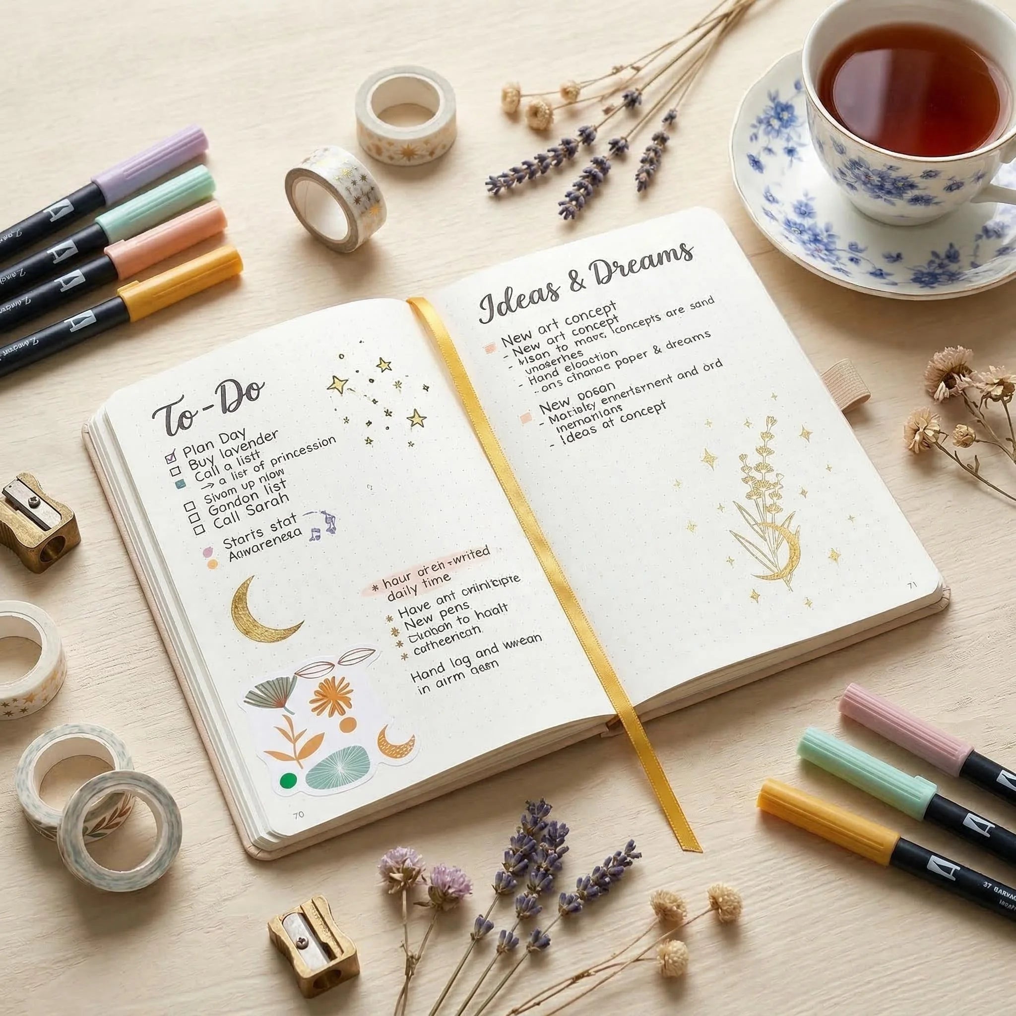 Sketch Journal Hardcover 160gsm Heavy Paper Artist Drawing Notebook 160 Numbered Pages Lay Flat Sketchbook