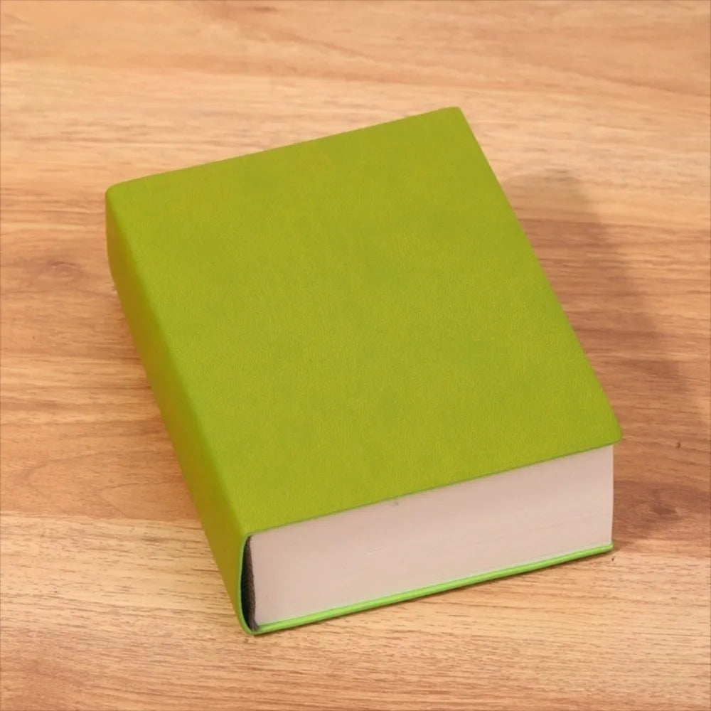 720 Page Blank Inner Notebook Synthetic Soft Minimalist Drawing Book Leather Surface Fresh Ultra Thick Notebook School Supplies