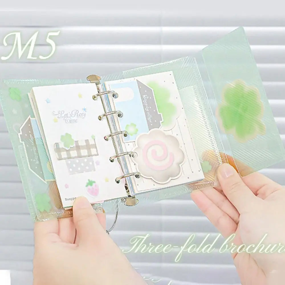 Stationery Cartoon Loose-leaf Notebook Portable Mini Hand Account Book Diary Cute Hand Ledger School