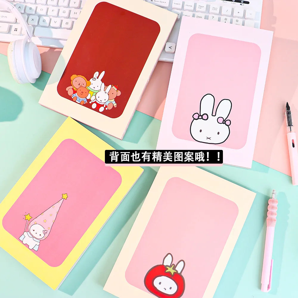 Kawaii Miffys Notebooks and Journals New Kids Anime Rabbit Notepad Student School Planner Memorandum Office Accessories Gifts