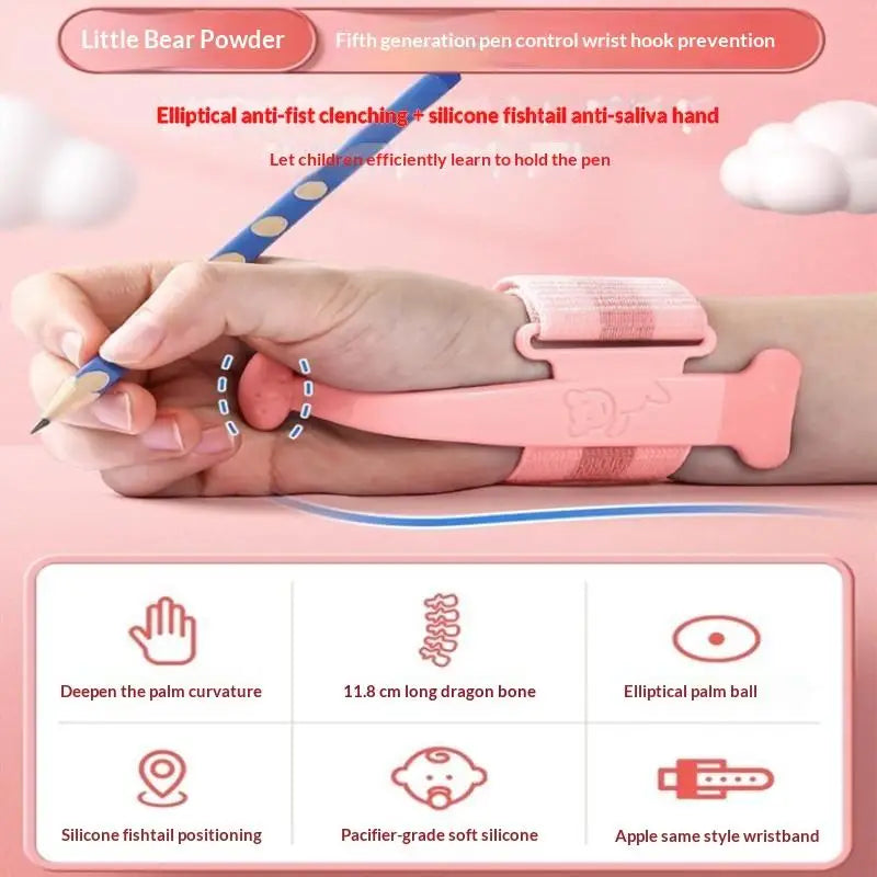 【MAX-55】Pencil Grip For Kids Pencil Sleeve Pencil Correcting Tool Calligraphy Posture Corrector Pen Handwriting Fixing Device
