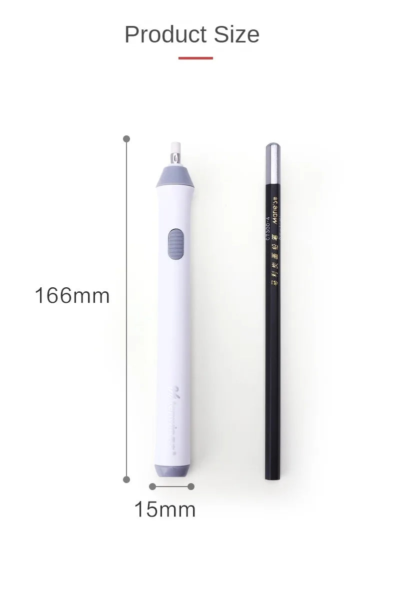 Electric Rubber Eraser Sketch Adjustable School Office Supplies Art Drawing Automatic Learning Pretty Stationery Funny Erasers