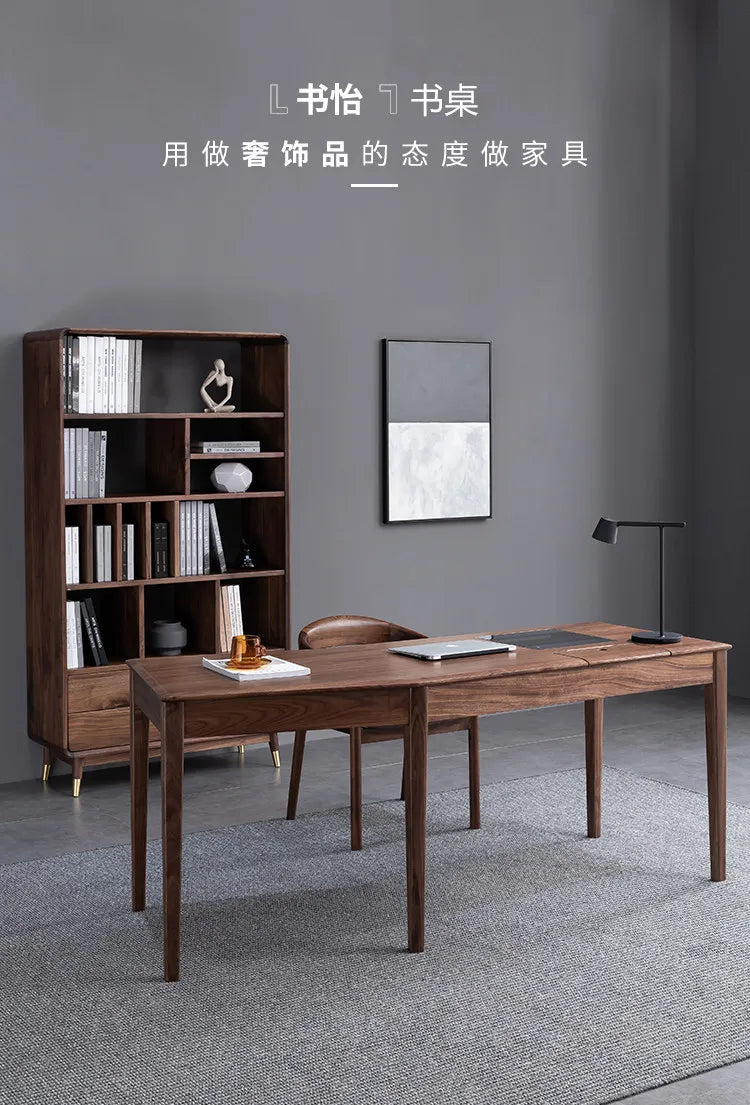 Executive Organizers Office Desk Computer Minimalist Space Saving Office Desk Study Wooden Mesas Escritorio Unique Furniture