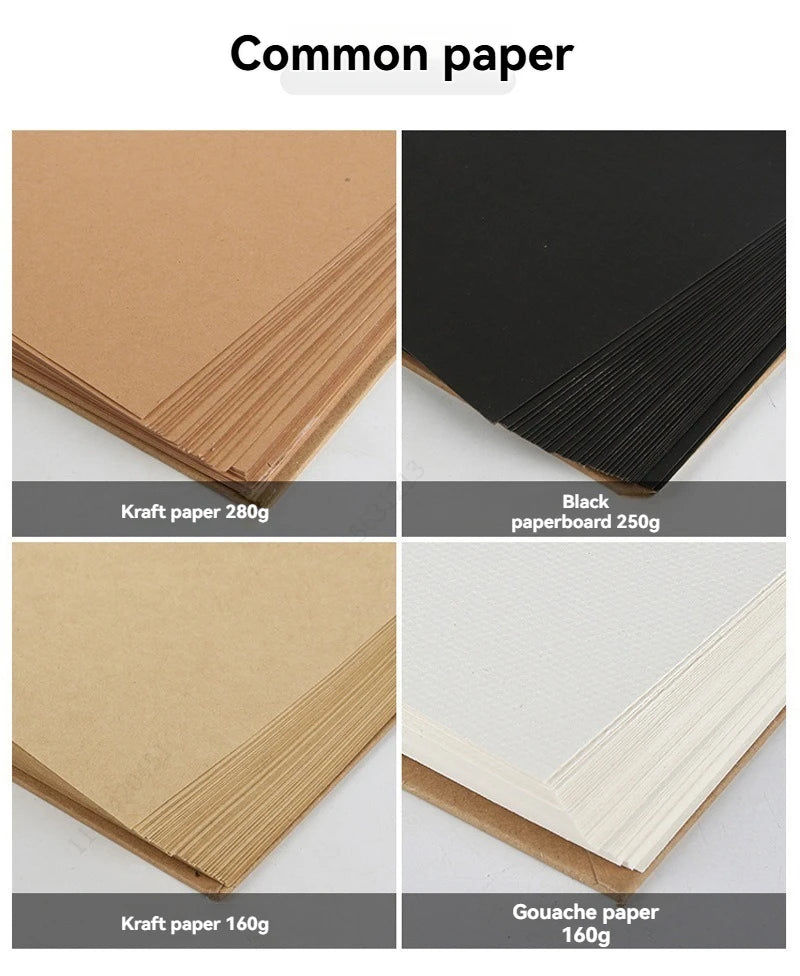 30-Sheets ,Sketch Book Top Spiral Bound Sketch Pad Acid Free Art Sketchbook Artistic Drawing Painting Writing Paper For A4/A5/A6