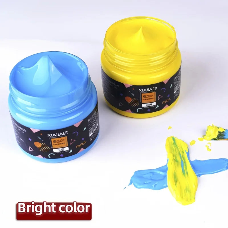 Acrylic Paint 100ml Hand-Painted Wall Painting Graffiti Stone T-Shirt Tinned Paint Studio Multi-Color Acrylic Paint