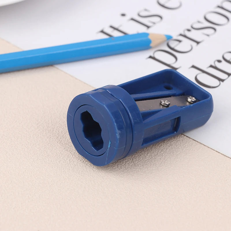 1pc Woodwork Carpenter Pencil Sharpener Cutter Shaver Narrow Sharpening For Woodworking Hand Tools Multi Purpose 6 Colors