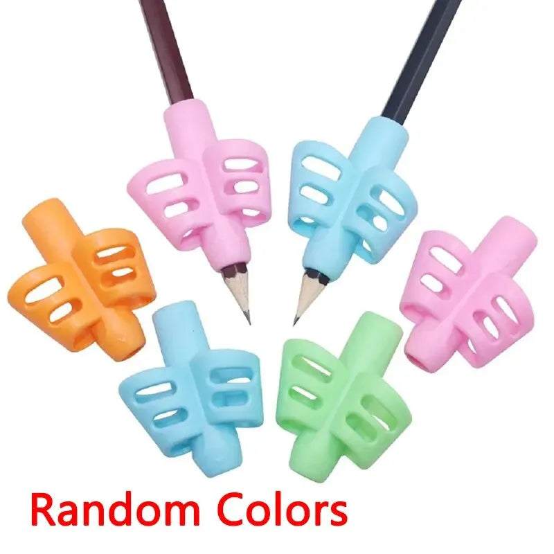 4Pcs Pencil Grips Kids Handwriting Posture Correction Training Grippers Writing AIDS Pens Holding for Toddler Children Gifts