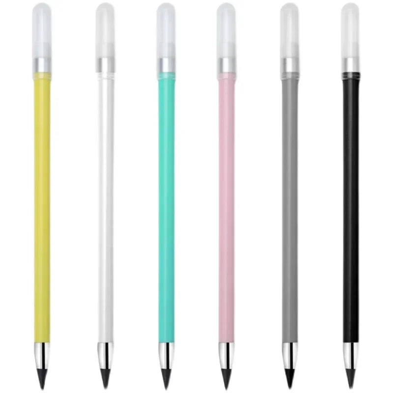 Infinity Pencil Set Erasable Unlimited Pencils Eternal Writing HB No Sharpening Kawaii Stationery Cute Office School Supplies