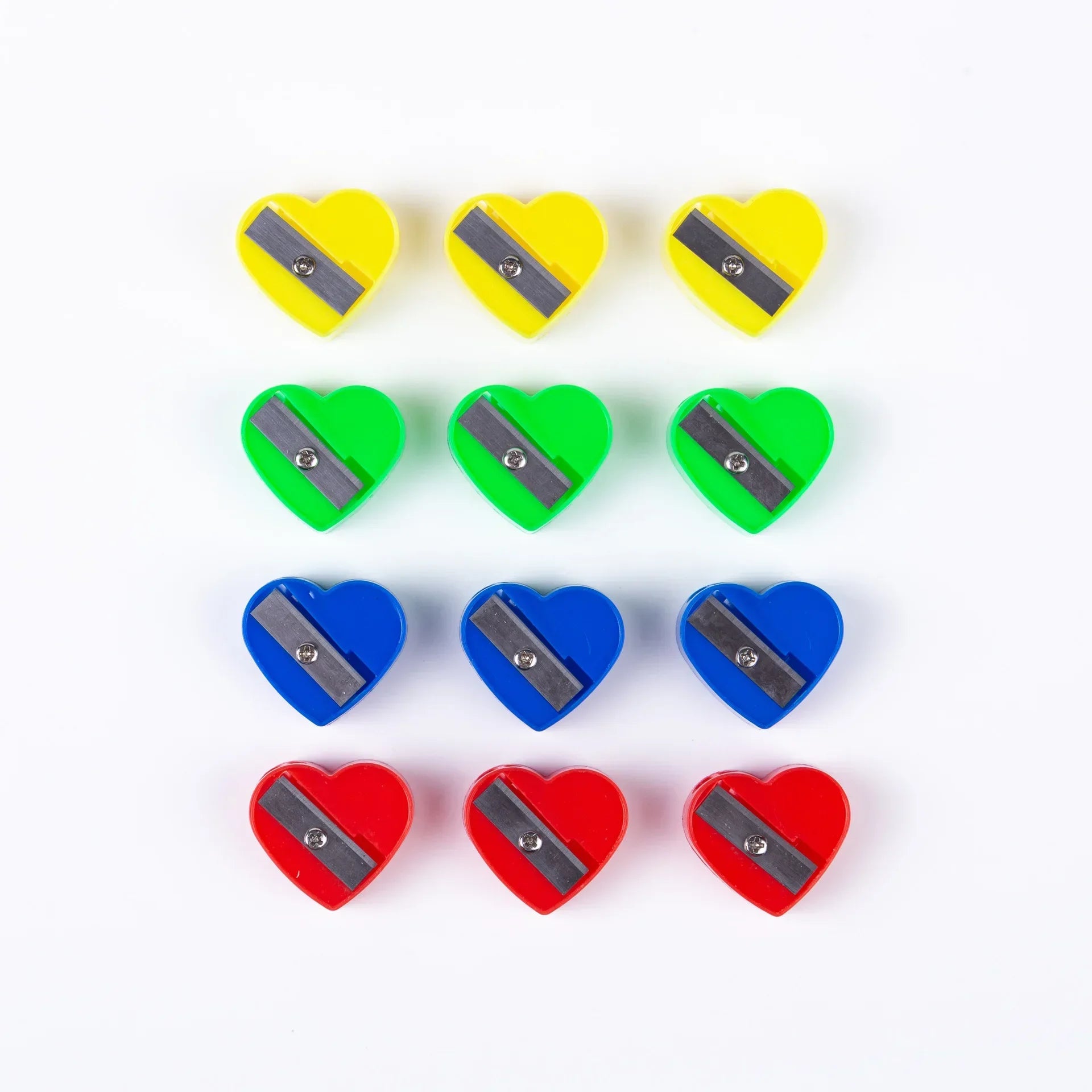 Heart Pencil Sharpeners Manual Pencil Sharpeners Compact Mini Sharpener for School Classroom Bulk School Supplies