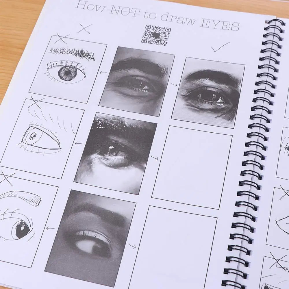 Professional This Is Not a Sketchbook Thick Paper Hardcover Art Class Drawing Book Stationery Interactive Workbook