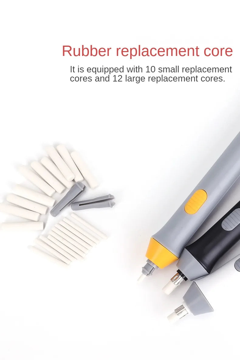 Electric Rubber Eraser Sketch Adjustable School Office Supplies Art Drawing Automatic Learning Pretty Stationery Funny Erasers