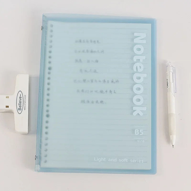 30 Sheets Loose Leaf Binder Notebook A5 B5 Refillable Page Diary Planner Office School Supplies Stationery Student Writing