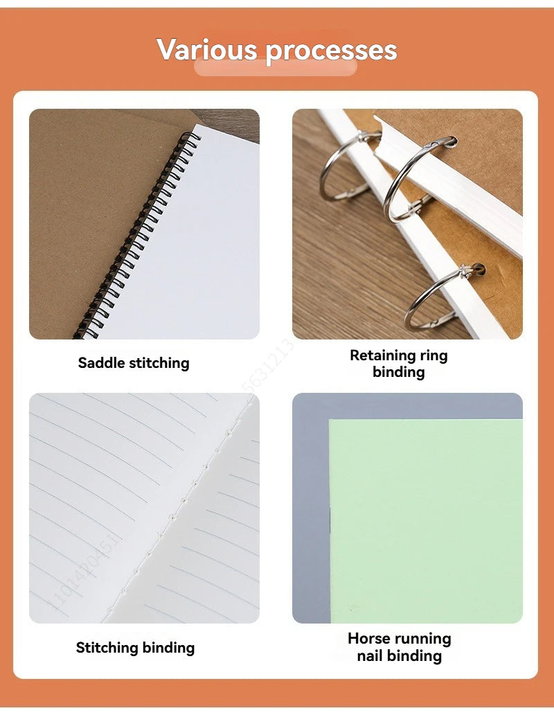 30-Sheets ,Sketch Book Top Spiral Bound Sketch Pad Acid Free Art Sketchbook Artistic Drawing Painting Writing Paper For A4/A5/A6