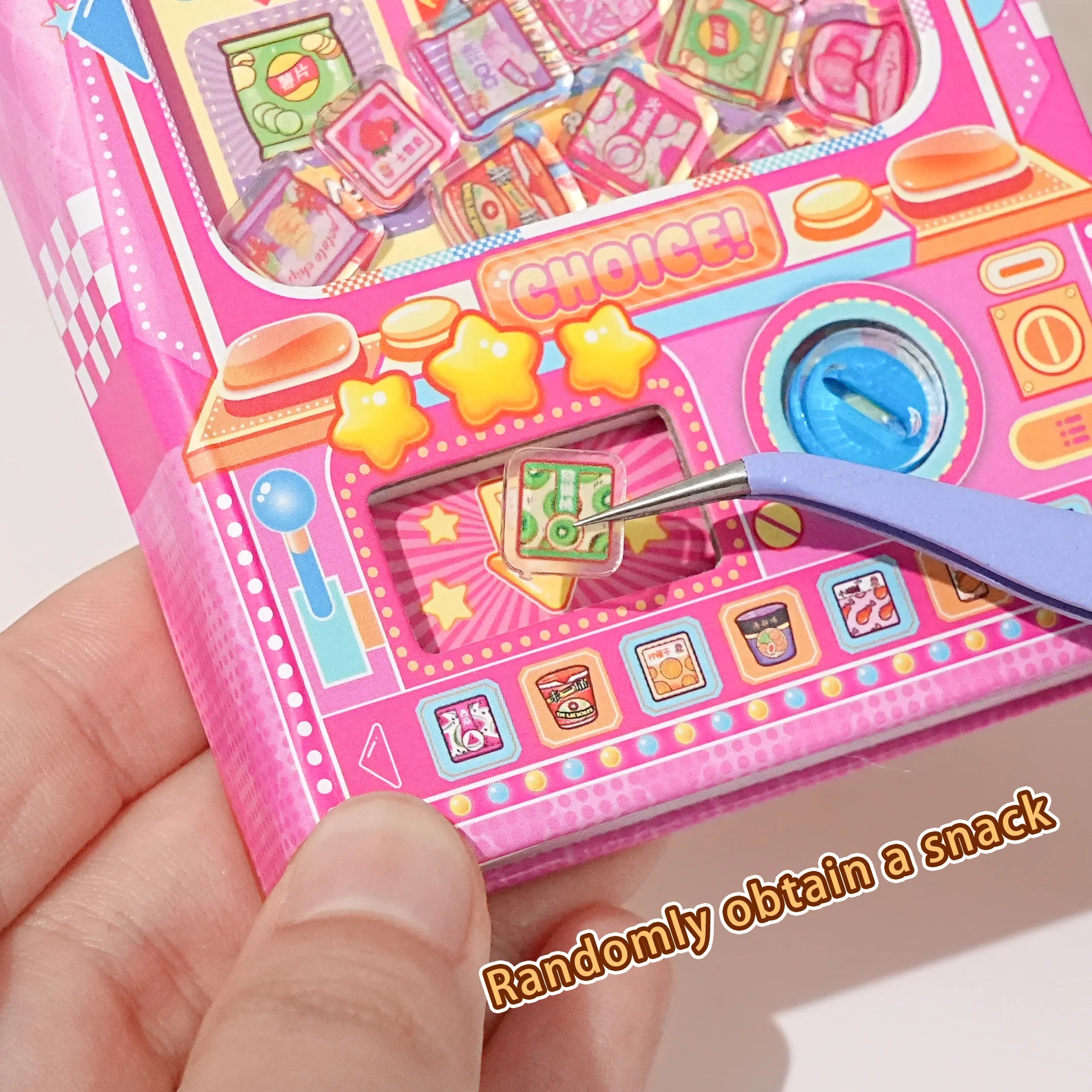 A Notebook with 80 Colorful Pages, a Stylish and Portable Pocket-Sized Notebook with a Theme of Delicious Snacks