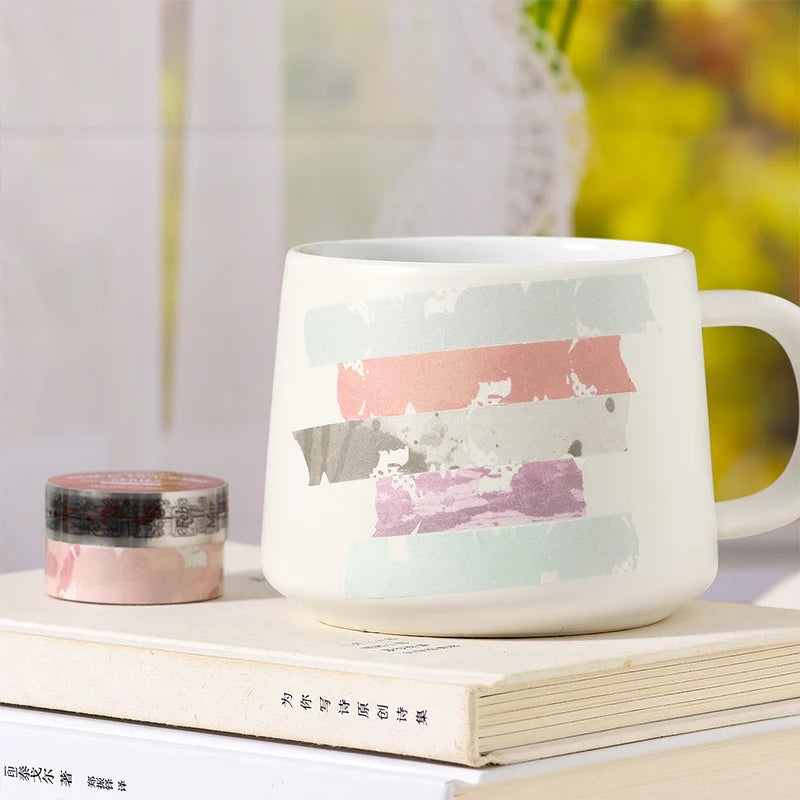 Journal GO 1.2x200cm Time Can Be Traced Tape Weekly Date Plan Tape Timeline Masking Tapes Planning Tape Scrapbooking Sticker
