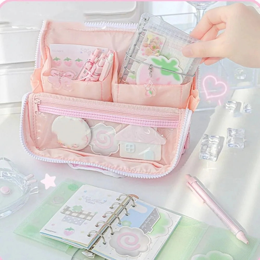 Stationery Cartoon Loose-leaf Notebook Portable Mini Hand Account Book Diary Cute Hand Ledger School