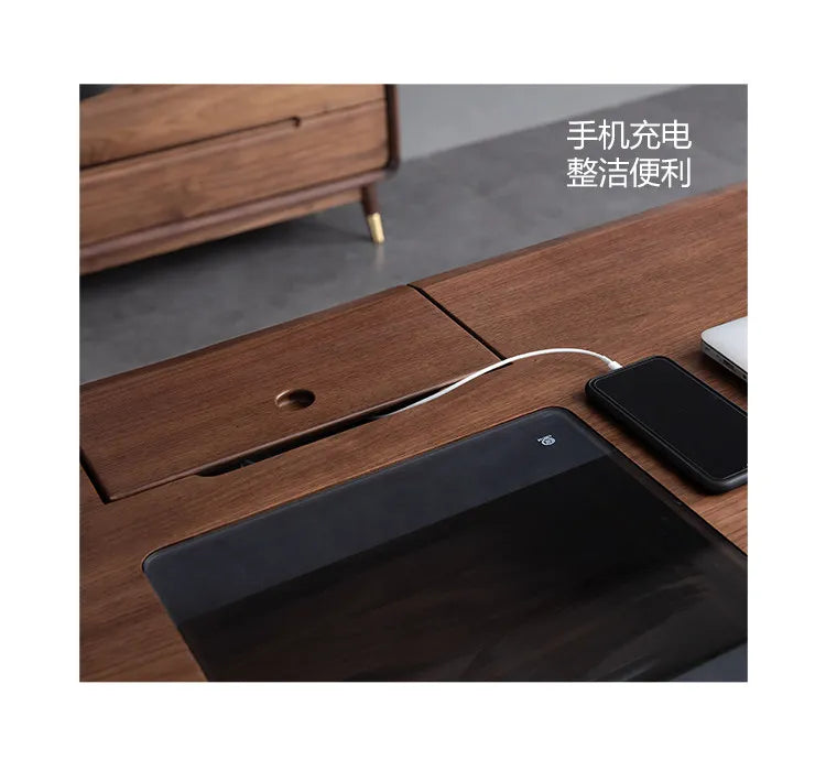 Executive Organizers Office Desk Computer Minimalist Space Saving Office Desk Study Wooden Mesas Escritorio Unique Furniture